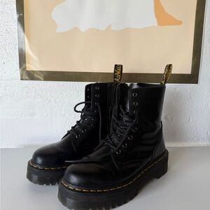 Dr. Martens, Jadon 8-Eye Leather Platform Boot